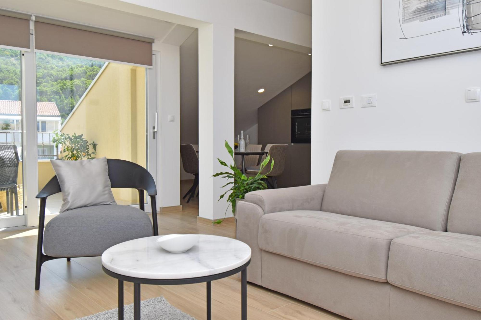 Luxury Apartments Luna Тучепи Экстерьер фото